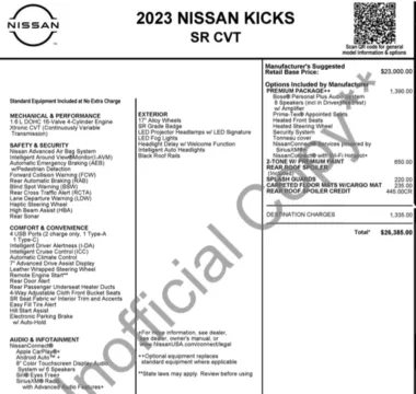 Photos of 2023 Nissan Kicks SR for sale in Orem, UT at AutoMatch