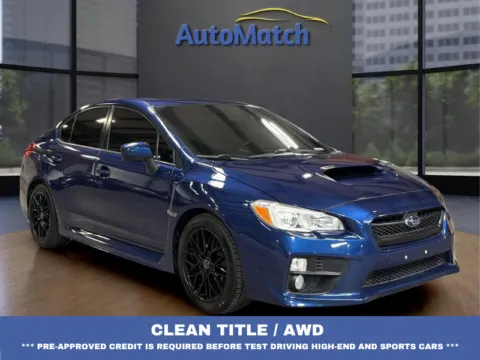 Blue 2015 Subaru WRX Premium for sale in Orem, UT