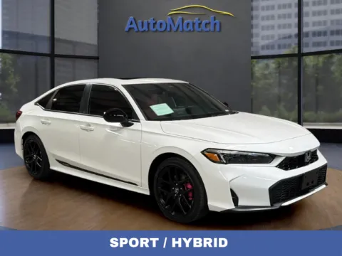 White 2026 Honda Civic Hybrid Sport for sale in Orem, UT