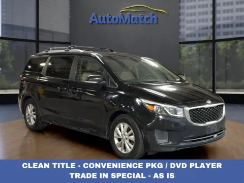 Black 2016 Kia Sedona LX for sale in Orem, UT