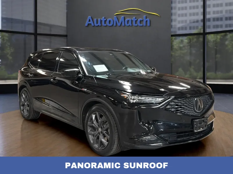 Black 2023 Acura MDX SH-AWD w/A-SPEC for sale in Orem, UT