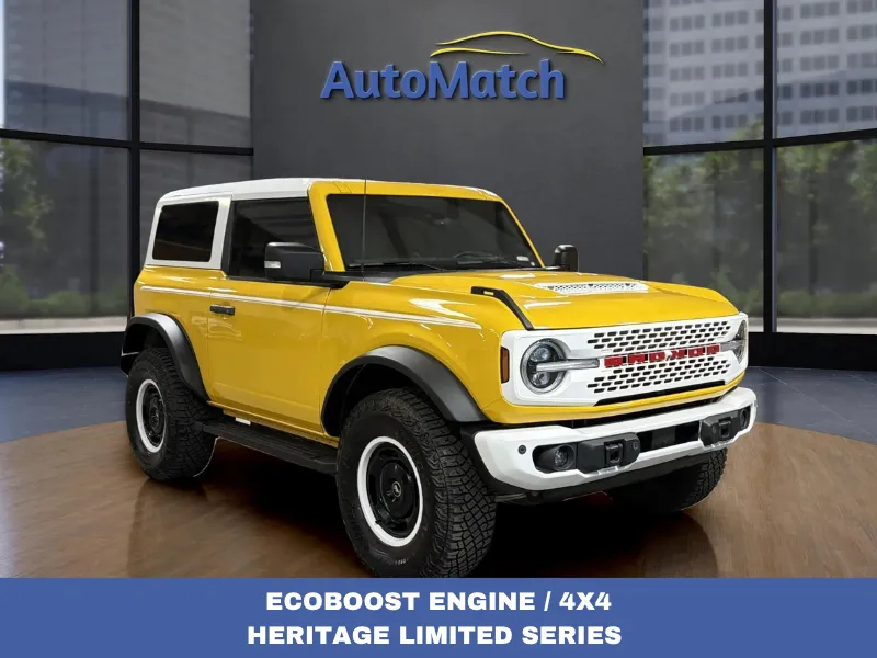 Yellow 2024 Ford Bronco Heritage Limited Edition for sale in Orem, UT