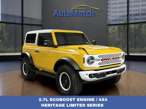 Yellow 2024 Ford Bronco Heritage Limited Edition for sale in Orem, UT