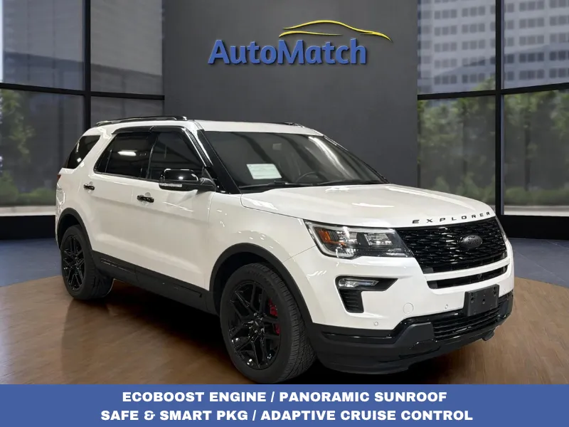 White 2018 Ford Explorer Sport for sale in Orem, UT
