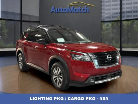 Red 2023 Nissan Pathfinder SL for sale in Orem, UT