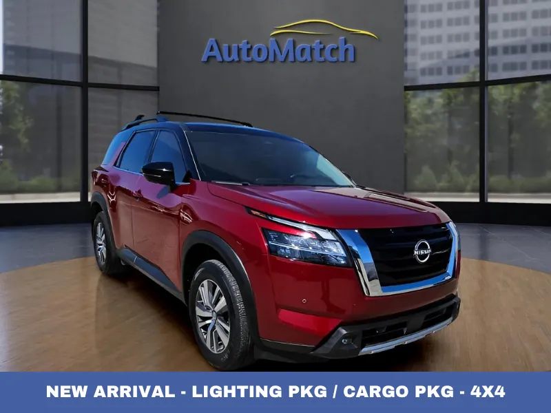 Red 2023 Nissan Pathfinder SL for sale in Orem, UT