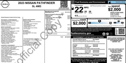Photos of 2023 Nissan Pathfinder SL for sale in Orem, UT at AutoMatch