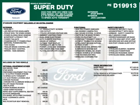 Photos of 2023 Ford F-350 Super Duty King Ranch for sale in Orem, UT at AutoMatch