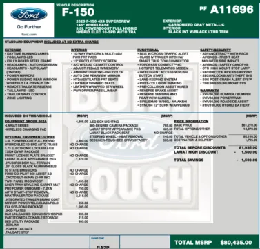 Photos of 2023 Ford F-150 Lariat for sale in Orem, UT at AutoMatch