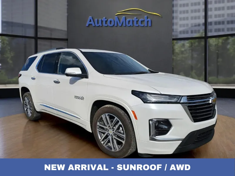 White 2023 Chevrolet Traverse High Country for sale in Orem, UT