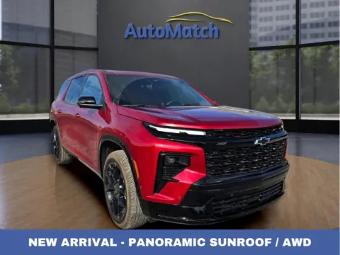Red 2026 Chevrolet Traverse RS for sale in Orem, UT