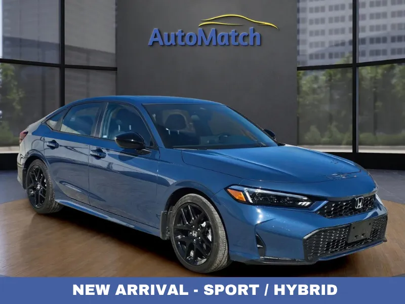 Blue 2026 Honda Civic Hybrid Sport for sale in Orem, UT