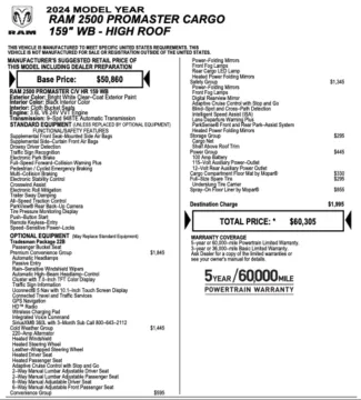Photos of 2024 Ram ProMaster Tradesman 2500 for sale in Orem, UT at AutoMatch