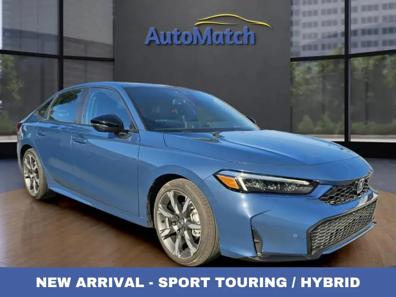 Blue 2025 Honda Civic Hybrid Sport Touring for sale in Orem, UT