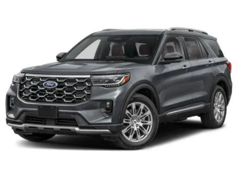 Red 2025 Ford Explorer Platinum for sale in Orem, UT