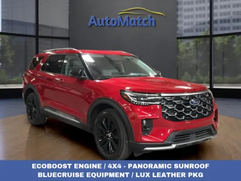 Red 2025 Ford Explorer Platinum for sale in Orem, UT