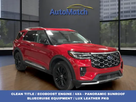 Red 2025 Ford Explorer Platinum for sale in Orem, UT