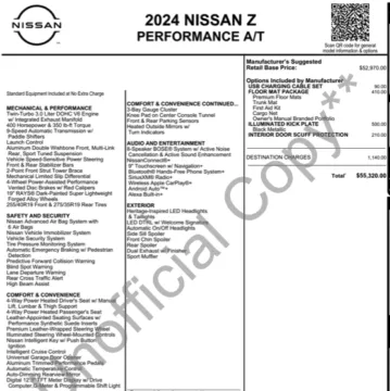 Photos of 2024 Nissan Z Performance for sale in Orem, UT at AutoMatch