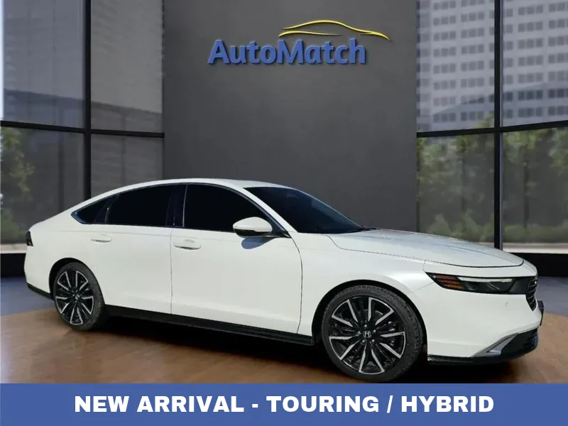 White 2024 Honda Accord Hybrid Touring for sale in Orem, UT