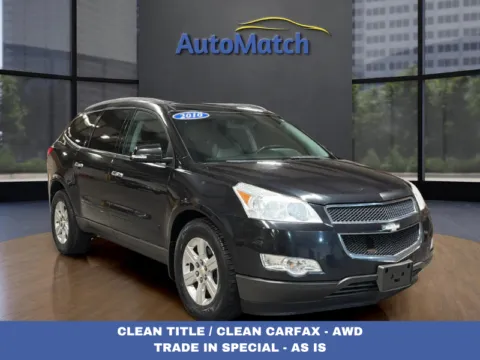 Black 2010 Chevrolet Traverse LT w/2LT for sale in Orem, UT