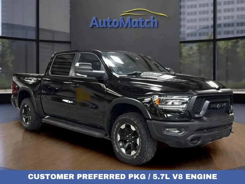 Black 2021 Ram 1500 Rebel for sale in Orem, UT