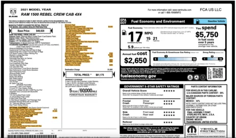 Photos of 2021 Ram 1500 Rebel for sale in Orem, UT at AutoMatch