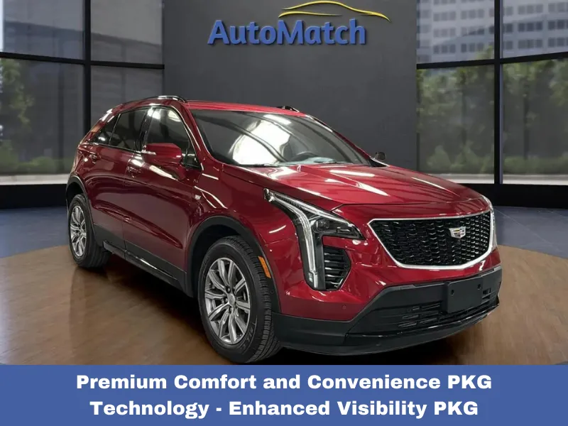 Red 2022 Cadillac XT4 Sport for sale in Orem, UT