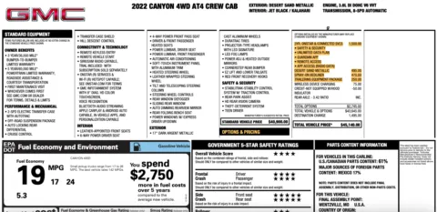 Photos of 2022 GMC Canyon AT4 for sale in Orem, UT at AutoMatch
