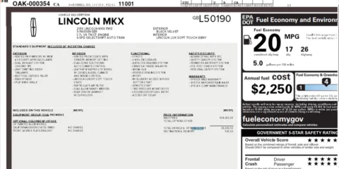 Another view of 2016 Lincoln MKX Premiere for sale in Orem, UT at AutoMatch