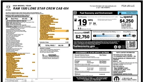 Photos of 2025 Ram 1500 Lone Star for sale in Orem, UT at AutoMatch