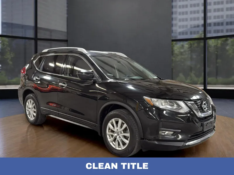 Black 2017 Nissan Rogue SV for sale in Orem, UT