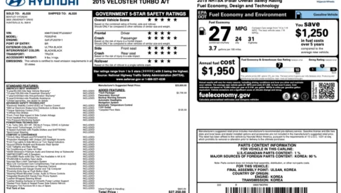 Photos of 2015 Hyundai VELOSTER Turbo for sale in Orem, UT at AutoMatch