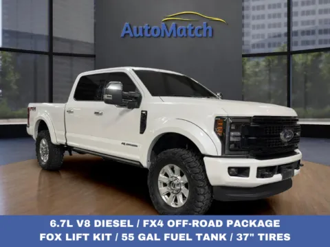 White 2018 Ford F-350 Super Duty Platinum for sale in Orem, UT