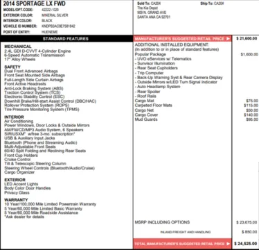 Another view of 2014 Kia Sportage LX for sale in Orem, UT at AutoMatch