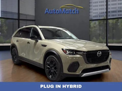Beige 2025 Mazda CX-70 Plug-in Hybrid Premium for sale in Orem, UT