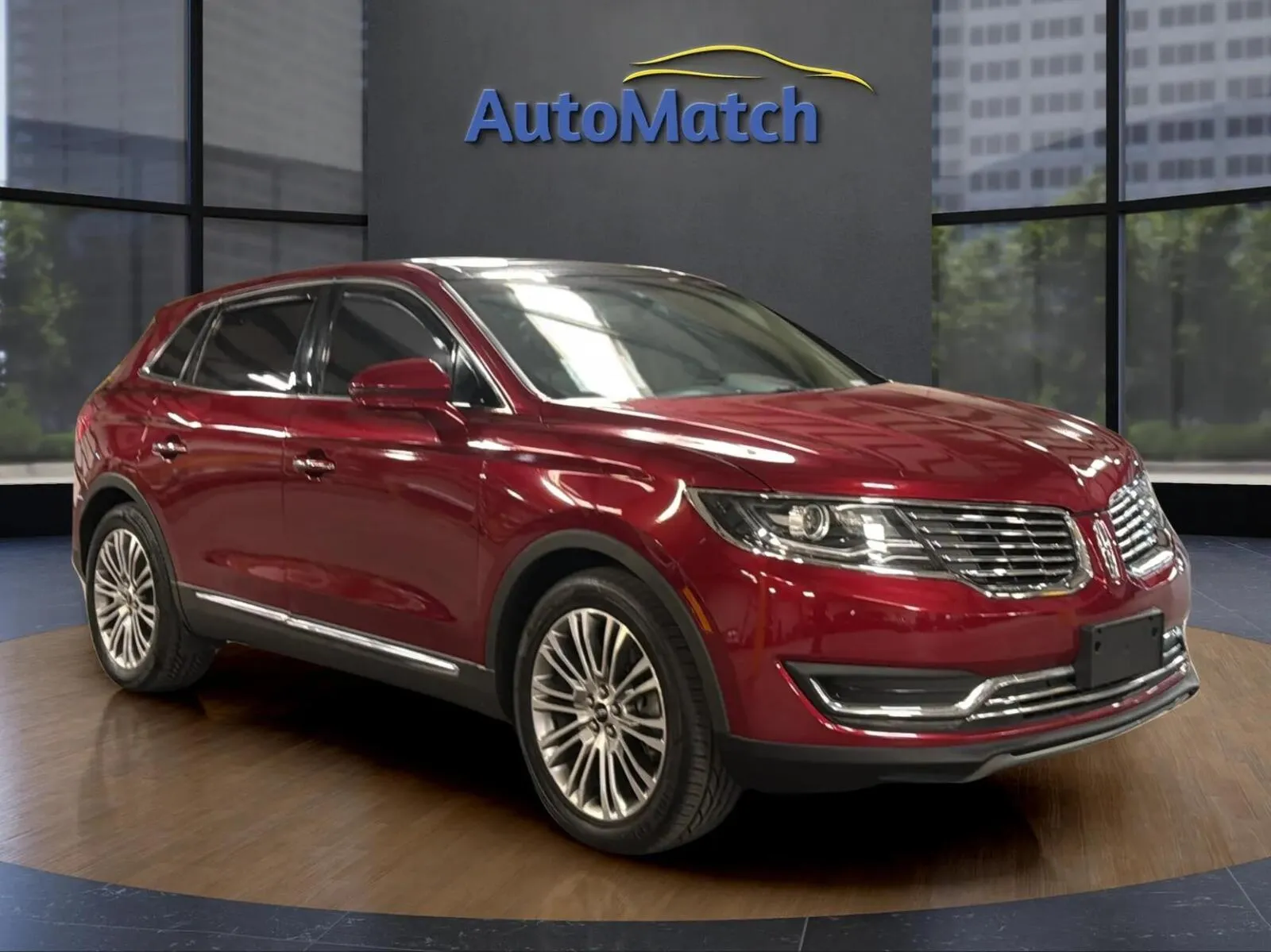 Red 2016 Lincoln MKX Reserve for sale in Orem, UT