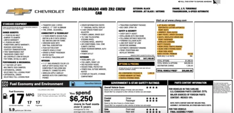 Photos of 2024 Chevrolet Colorado ZR2 for sale in Orem, UT at AutoMatch