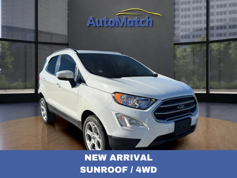 White 2020 Ford EcoSport SE for sale in Orem, UT