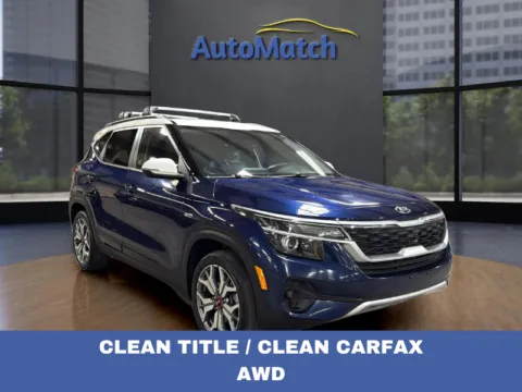 Blue 2021 Kia Seltos S Turbo for sale in Orem, UT