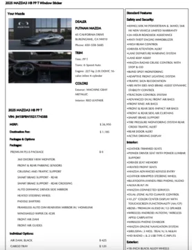 Photos of 2025 Mazda Mazda3 Hatchback 2.5 Turbo Premium Plus for sale in Orem, UT at AutoMatch