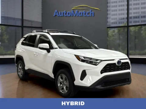 White 2022 Toyota RAV4 Hybrid XLE for sale in Orem, UT