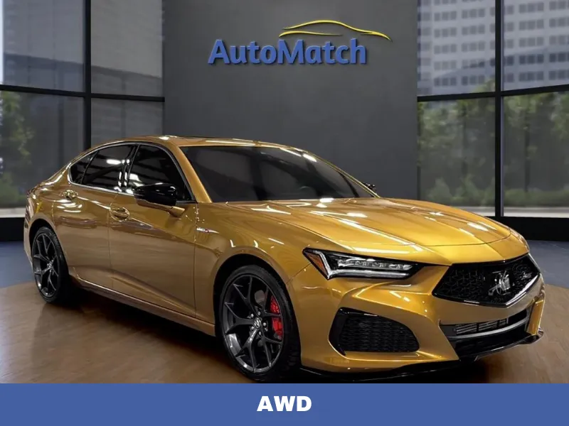 Gold 2023 Acura TLX SH-AWD Type S w/Perf. Wheel+Tire for sale in Orem, UT