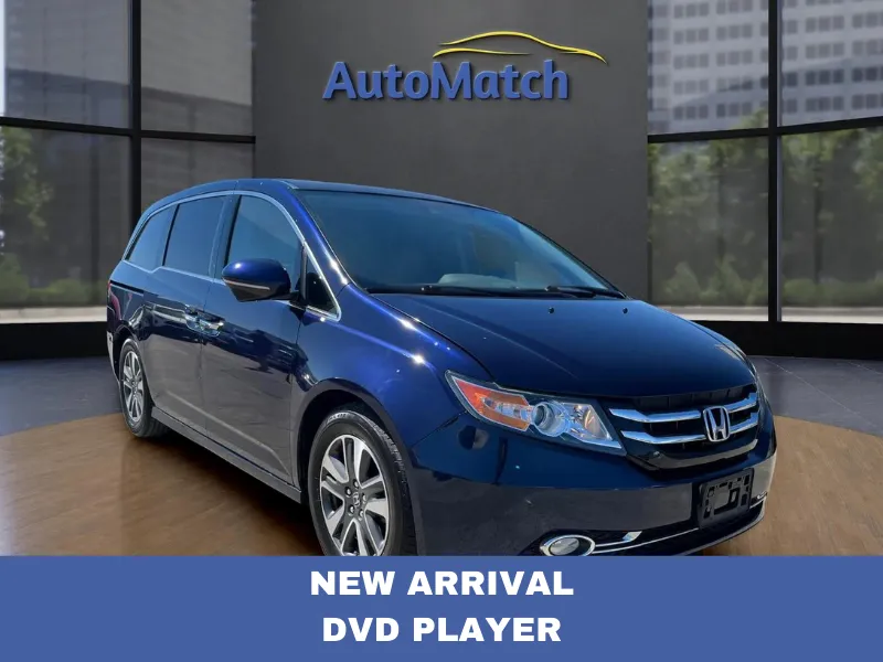 Blue 2015 Honda Odyssey Touring for sale in Orem, UT