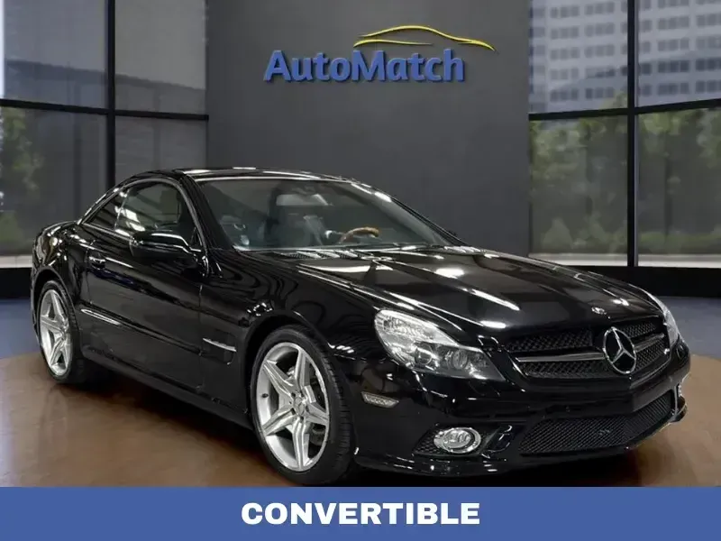 Black 2009 Mercedes-Benz SL-Class SL 550 for sale in Orem, UT