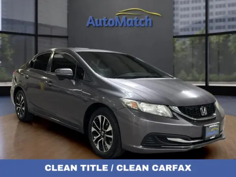 Gray 2015 Honda Civic EX for sale in Orem, UT