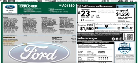 Photos of 2022 Ford Explorer Hybrid Platinum for sale in Orem, UT at AutoMatch