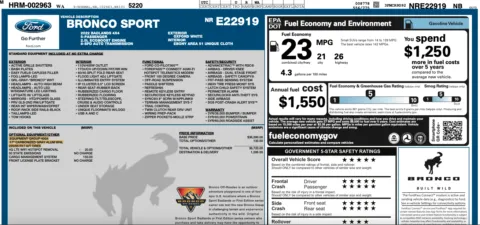 Photos of 2022 Ford Bronco Sport Badlands for sale in Orem, UT at AutoMatch