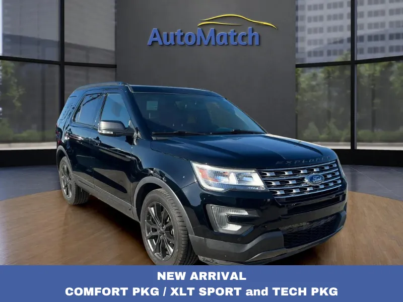 Black 2017 Ford Explorer XLT for sale in Orem, UT