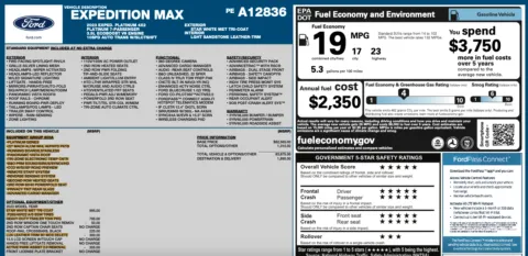 Photos of 2023 Ford Expedition MAX Platinum for sale in Orem, UT at AutoMatch