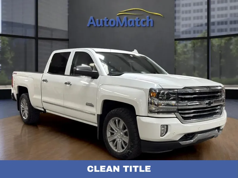 White 2017 Chevrolet Silverado 1500 High Country for sale in Orem, UT